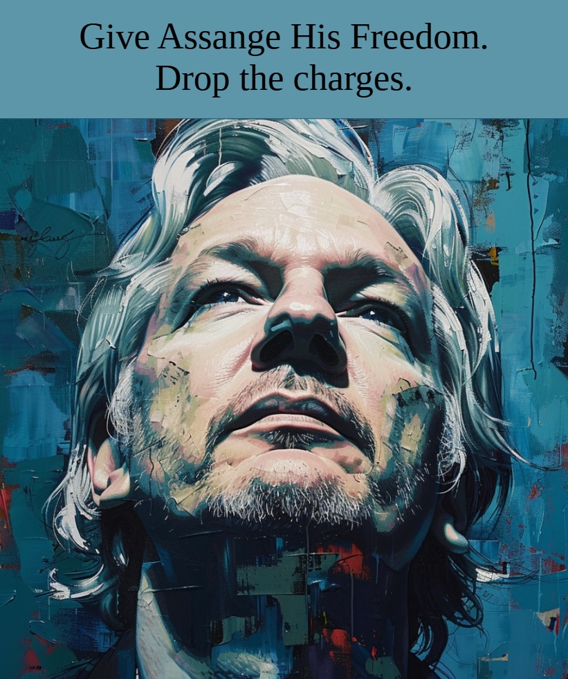 @truthtomeCh @andred928 Save Julian's life #Fight for his freedom.  #FreeAssange  #DropTheCharges