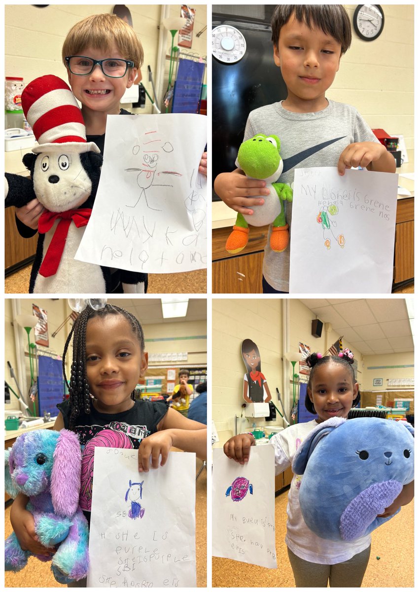 Rita Phillips (@ritaphillips85) on Twitter photo ABC countdown to the last day of school…”A” is for animals…Kinders <a href="/elmwoodes/">Elmwood Elementary - A Community School</a> wrote about their favorite stuffed animal. ABC countdown to the last day of school…”A” is for animals…Kinders <a href="/elmwoodes/">Elmwood Elementary - A Community School</a> wrote about their favorite stuffed animal.
