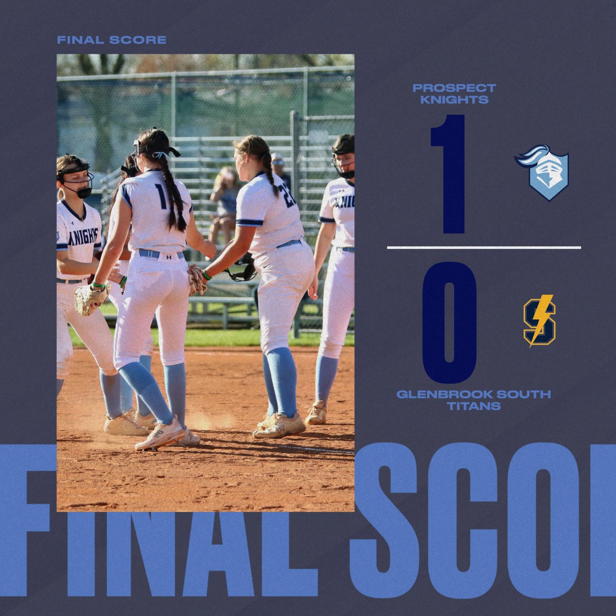 GREAT win tonight in a 9 inning battle w GBS. Rachael Sasanuma w a 💣 in the 9th to score the only run of the game! Lina Calvacca (W) phenomenal on the mound - only 4 hits w 5 Ks. Amazing defense all around. We are back in action tmo for the Regional Championship! #NoworNever