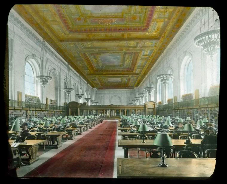 #OTD 1911: President William Howard Taft dedicated the @nypl. More than one million books were set in place for the opening. Between 30,000 and 50,000 people visited the library on the first day it was open.   nypl.org/help/about-nyp…… #NYHistory #PublicLibraries
