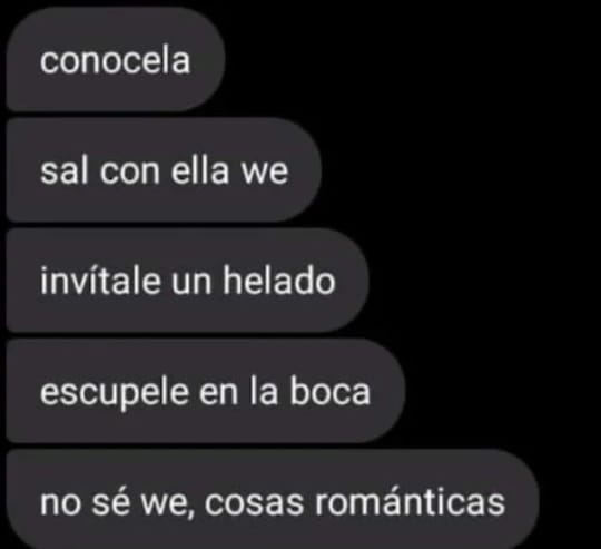 cosas romanticas