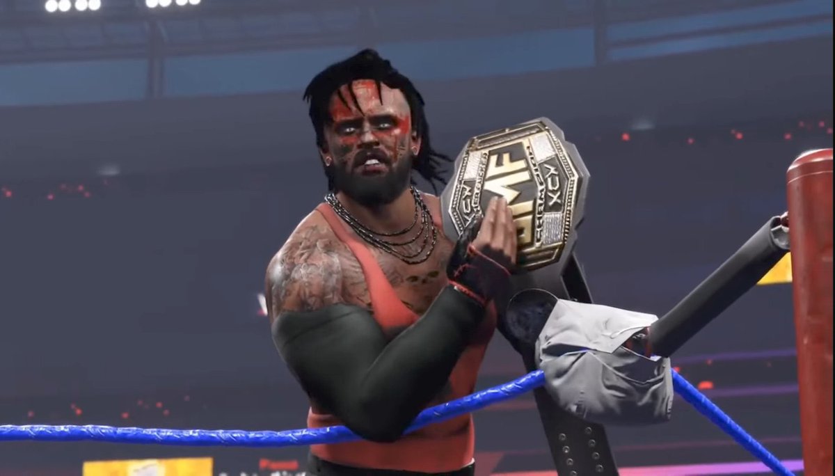 Get used to it! 
@XCWofficial2k roster I told you that you don’t wanna piss me off…..now you met my friend and he’s here to stay! 

You’re all screwed now that I #ReignSupreme 

#XCWRedemption