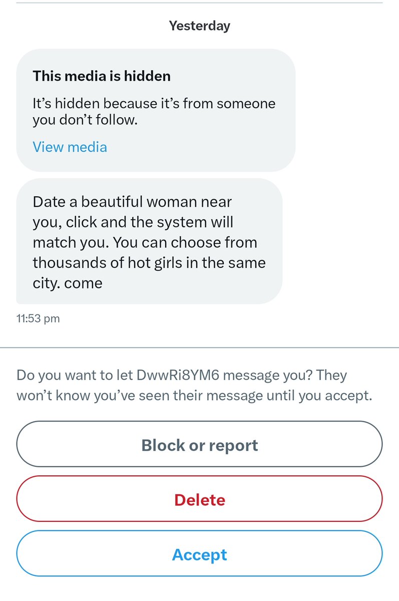 Bots are completely removed from 𝕏 LoL 😂 Got this same message 10 times from 10 different accounts.