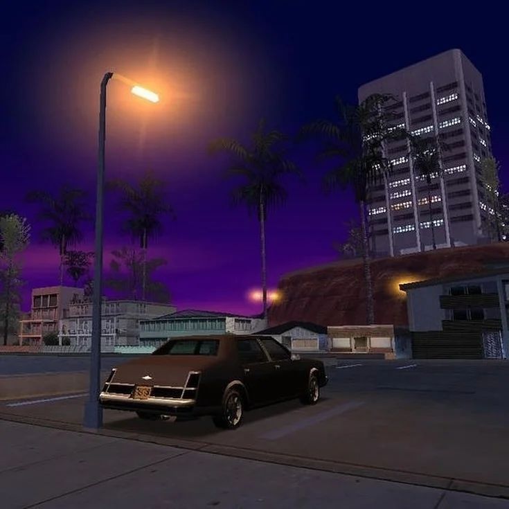 GTA San Andreas streets.