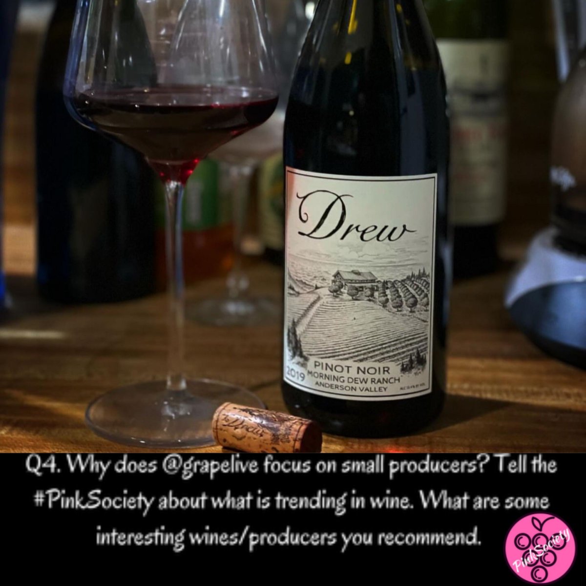 Q4. Why does @grapelive focus on small producers? Tell the #PinkSociety about what is trending in wine. What are some interesting wines/ producers you recommend. @boozychef @jflorez @_drazzari @myvinespot @Kerryloves2trvl @AskRobY @redwinecats @WineOnTheDime