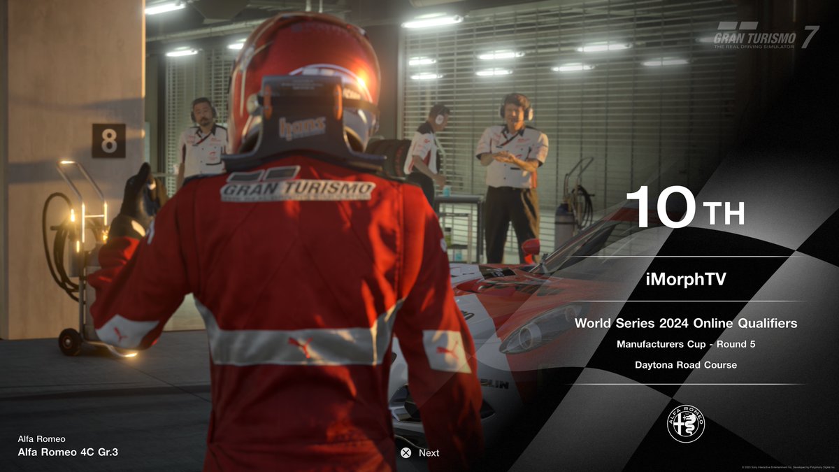 #GTWS2024 #GT7: Rd. 5 - I didn't meet the ride-height requirement in terms of talent but that is fine: I have finally identified the true shape of the two hairpins. 
  - Qualified P8
  - Finished in P10
  - Struggled with getting into the hairpins.
On to the next!