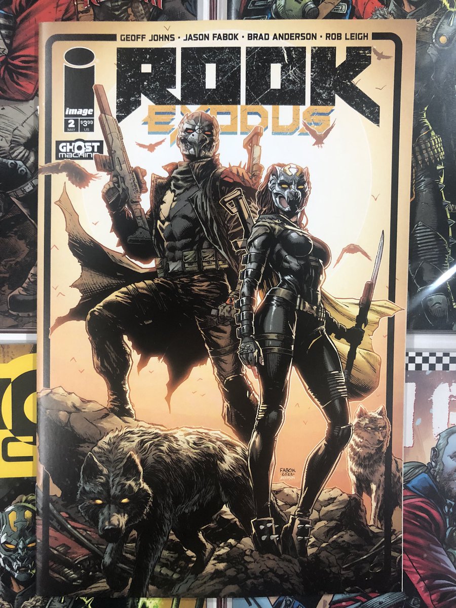 I am loving all of Ghost Machine but man <a href="/geoffjohns/">Geoff Johns</a> <a href="/JasonFabok/">Jason Fabok</a> <a href="/bdanderson13/">Brad Anderson</a>  crushed it with Issue 2 of Rook: Exodus!!! What fantastic world that they created that we get to be a part of as readers!!! #comics #comicbooks #ghostmachine #beardedcomicbro #imagecomics