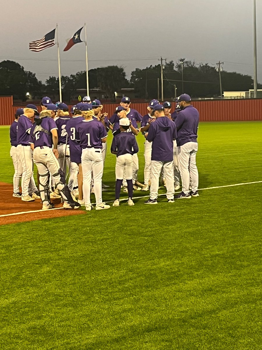 Greyhounds win 13-3 over Bishop in Jourdanton to take Game 1. Game 2 is Friday at Wolff Stadium, 11 am.