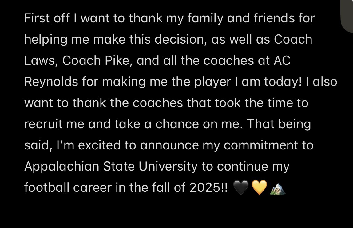 1000% Committed!!! #Appstate!!!