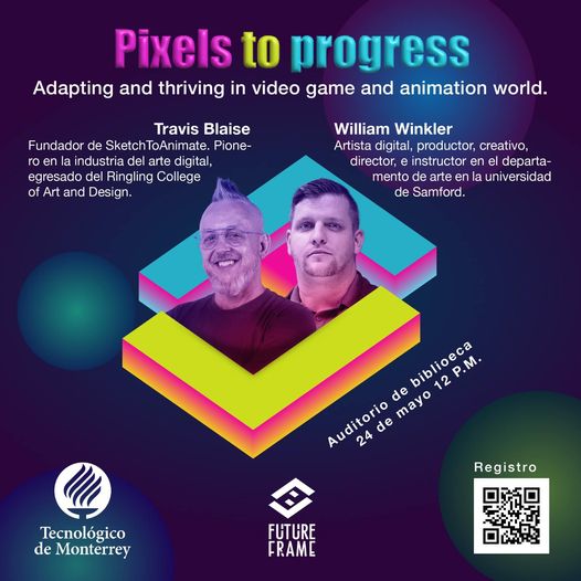 Travis Blaise (@sketchtoanimate) on Twitter photo On to another SketchToAnimate adventure! Wink & I are speaking at Tecnológico de Monterrey. I can't wait to share our stories about the evolution of animation, technologies, & creativity. It's going to be a blast! On to another SketchToAnimate adventure! Wink & I are speaking at Tecnológico de Monterrey. I can't wait to share our stories about the evolution of animation, technologies, & creativity. It's going to be a blast!