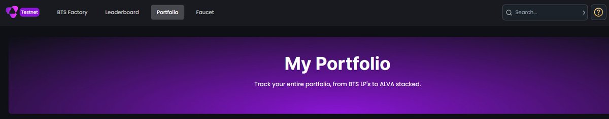 I continue to be impressed by how intuitive is @AlvaraProtocol  platform. In this thread you will see how easy it is to manage a #ERC7621 #BTS 

$ALVA 🧵

Step 1
We enter the Portfolio section