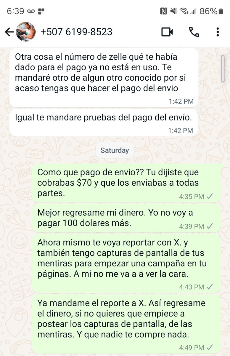 Fonsi777's tweet photo. @jonnel_macana CUIDADO ES UN ESTAFADOR!! https://t.co/z8HIHrnWuw