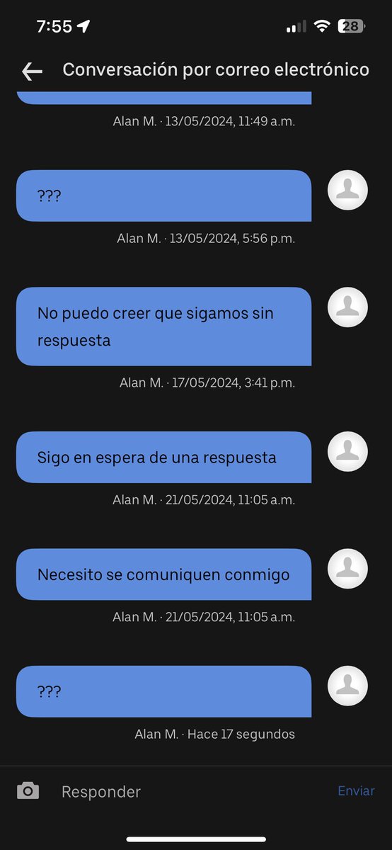 AlanMendeex's tweet photo. @Uber_MEX ahí les encargo la falta de atención desde el 11 de Mayo, paquete robado y no se han reportado. https://t.co/S164QPL5Bx