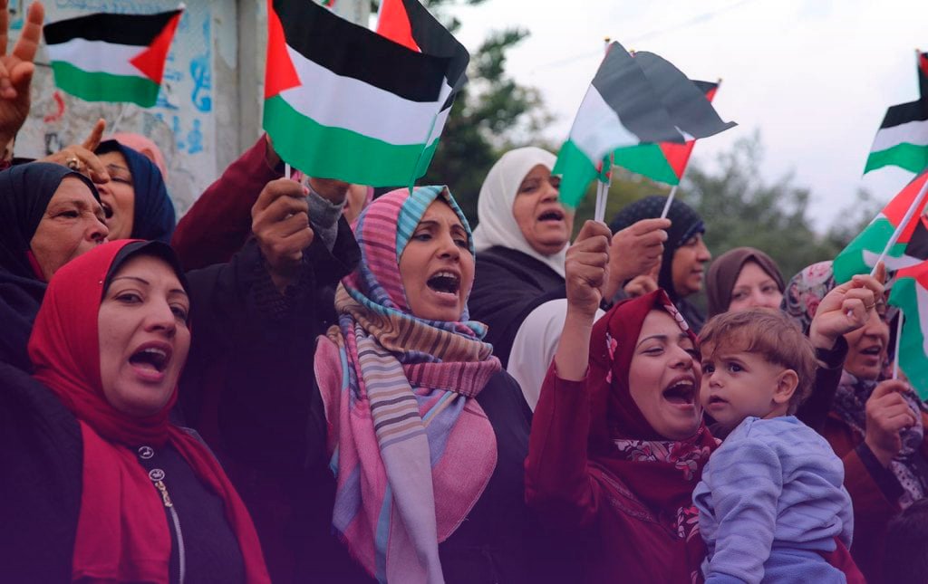 En el Día Internacional de las mujeres por la paz y el desarme, continuamos existiendo el cese del genocidio en #Palestina, un genocidio con rostro de mujeres y niños. #PalestinaLibre #TodasSomosPalestina #MujeresEnRevolución @TeresaBoue @RevistaMujeres