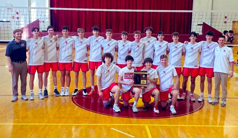 Regional Champs 🏐 RedHawks advance to the Sectional Semifinals on Saturday at HOME at 1pm #Program 👊