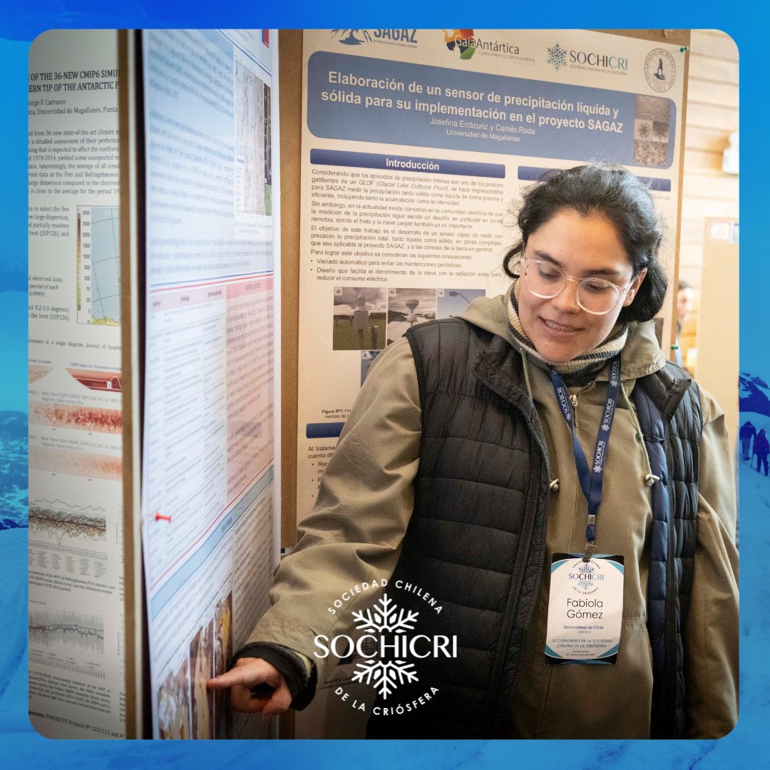 Gracias a todos quienes son parte de nuestro Sexto Congreso de SOCHICRI 🙌🏻❄️🏔️ <a href="/sochicri/">SOCHICRI</a> 

🔹Fortalezcamos junt@s la ciencia de la criósfera🔹