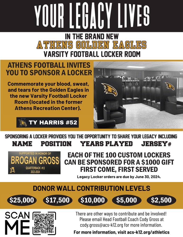 Athens Golden Eagles Football (@athensgolden) on Twitter photo 
