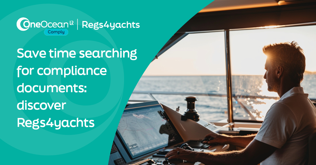 Spend less time searching for yacht-specific regulations. Find the information relevant to your unique needs faster with Regs4yachts’ unrivalled regulatory databases. All in one place for safety and efficiency. Explore more at loom.ly/X-TStDk