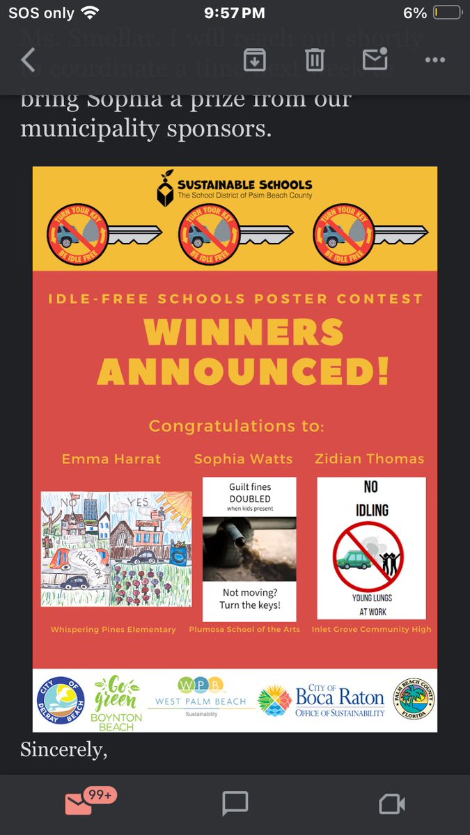 Sally Smollar (@smollas) on Twitter photo Sneak preview of the Idle-Free Poster winners! So proud of my student Sophia Watts for her creative poster using #adobeexpress. It will be displayed in middle schools next school year! <a href="/TanyaAvrith/">Tanya Avrith ❤️ 💜 #AdobeEduCreative</a> Sneak preview of the Idle-Free Poster winners! So proud of my student Sophia Watts for her creative poster using #adobeexpress. It will be displayed in middle schools next school year! <a href="/TanyaAvrith/">Tanya Avrith ❤️ 💜 #AdobeEduCreative</a>