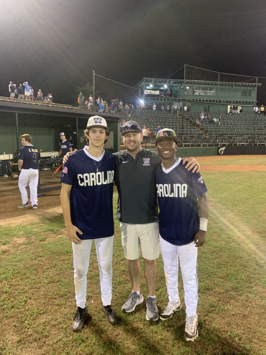 Extremely proud of these two for competing in the GA/SC FCA All Star Game tonight at Anderson!!

Bittersweet knowing it was the last time they would compete for Westside!!

I love these guys!!

@WestsideBSB @WHSAthleticsSC 

#WEnotME #ThatsWESTSIDE