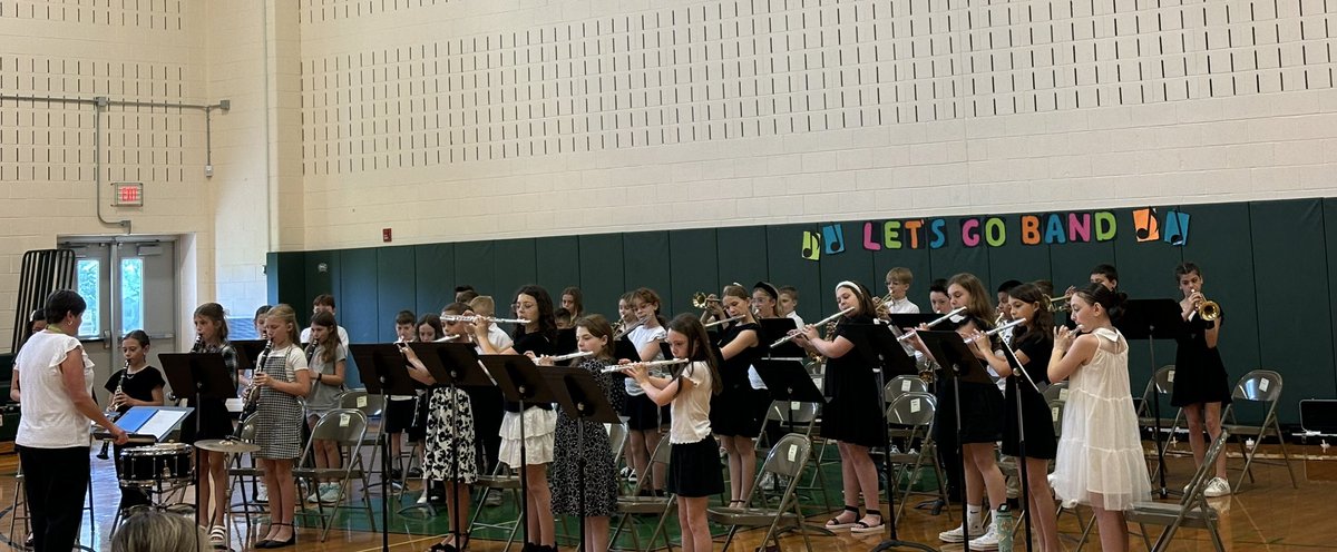 Indian Mills School - 4th Grade Band - Making Beautiful Music ~ “Let’s Go Band”