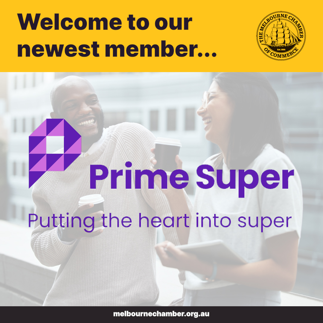 A warm welcome to our newest Melbourne Chamber member @PrimeSuper! Prime Super welcome people from all industry sectors and manage more than $7 billion in retirement savings. Being a smaller fund, they are able to capture a wider range of investment opportunities for members.