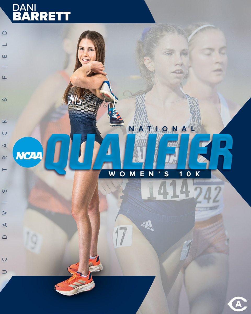 𝐍𝐀𝐓𝐈𝐎𝐍𝐀𝐋 𝐐𝐔𝐀𝐋𝐈𝐅𝐈𝐄𝐑 🎖️

Dani Barrett is headed to the 𝐍𝐀𝐓𝐈𝐎𝐍𝐀𝐋 𝐌𝐄𝐄𝐓 in the 10,000m!

#GoAgs