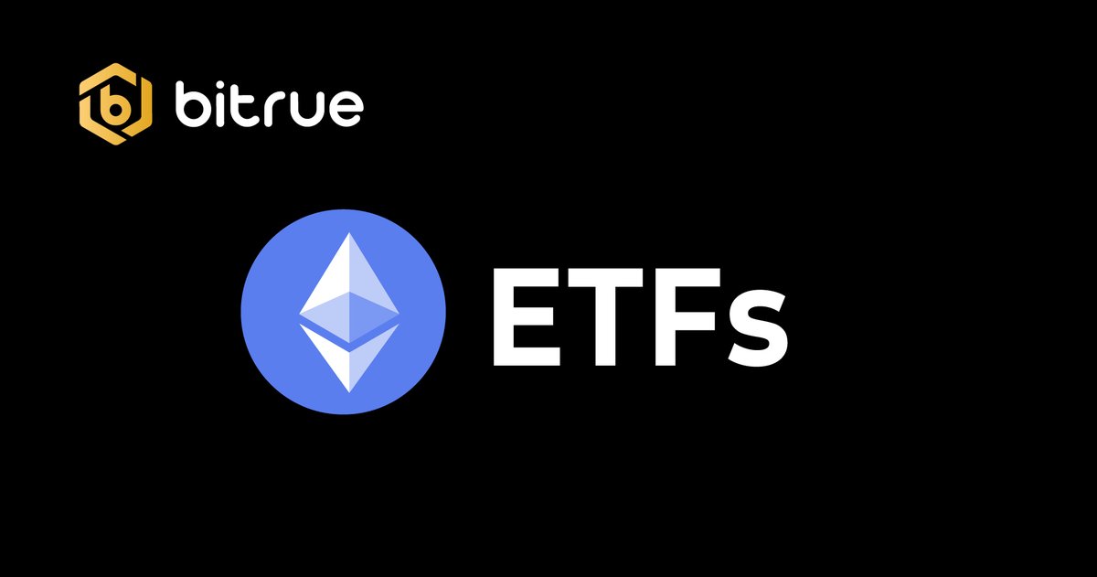 We congratulate all those involved in making the #Ethereum #ETF happen. Today, we reach another milestone for crypto. #Bitrue believes in the future of #crypto 🚀