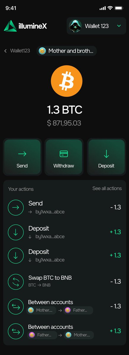 With V2 - #Bitcoin native privacy will be available from our cross-chain private wallet 🥷

- Store your BTC privately
- Send BTC to your friends privately
- Swap your BTC privately

And more non-EVM and EVM assets coming with the V2!