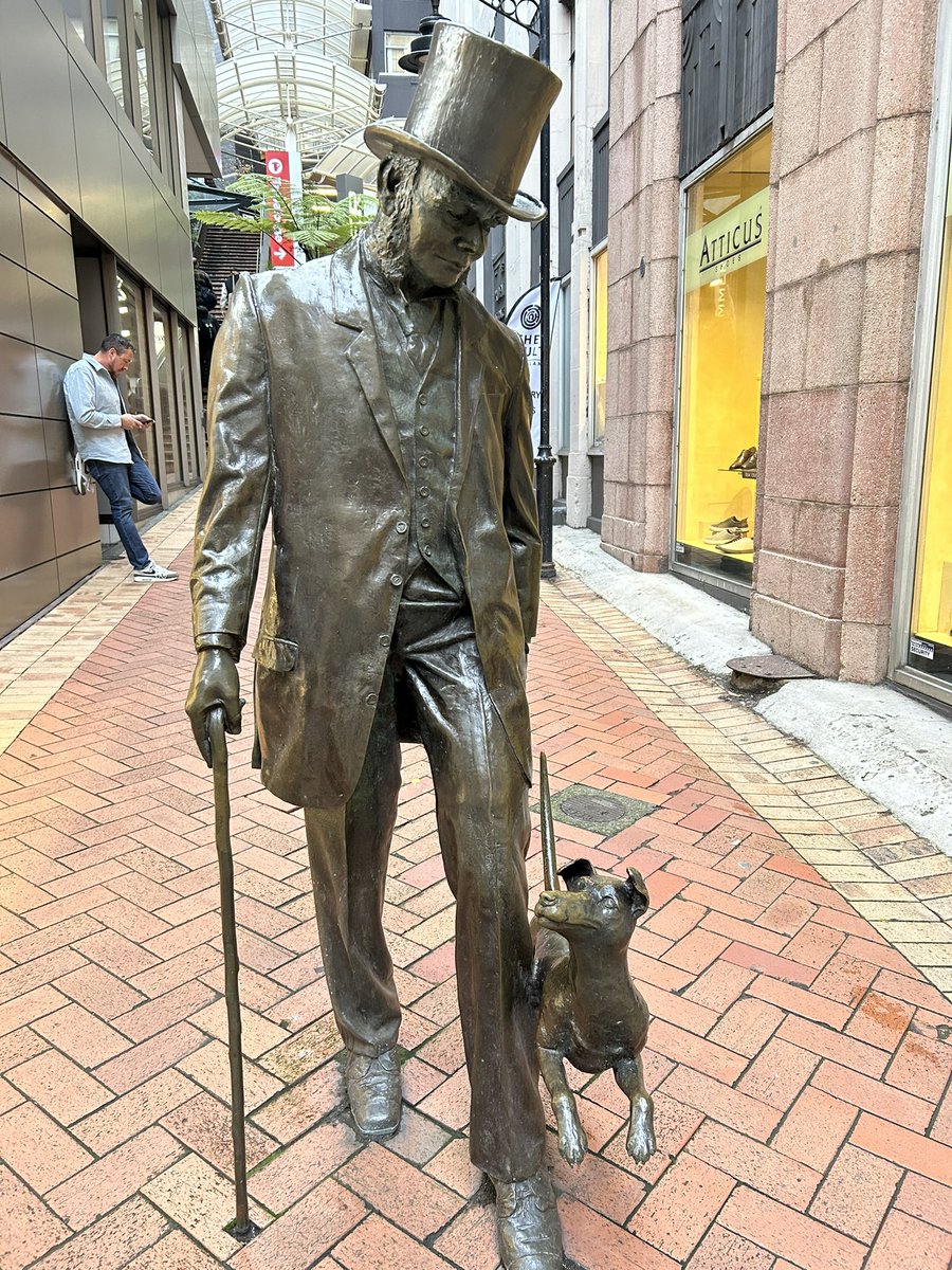 First week @NZSO nearly done. Been busy - online teacher training, 3 player training sessions, 3 school visits including 3 performances of #dogsdontdoballet and three more sold out performances tomorrow. Having huge fun! I think this dog could do ballet! #windywellington