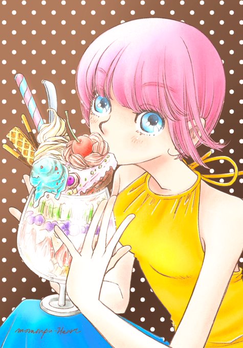 「food polka dot background」 illustration images(Latest)