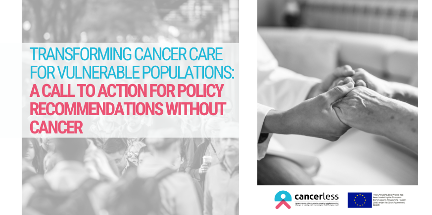 The CANCERLESS Project's recent policy recommendations highlight key ways to improve cancer care for vulnerable populations, especially people experiencing homelessness 🏥🫂 ➡️ cancerless.eu/a-call-to-acti… #EUBeatCancer #health #cancer #homelessness