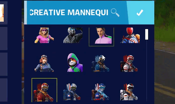 HYPEX's tweet photo. Over 800+ Skins are now available in Fortnite Creative to use on NPCs ‼️ https://t.co/amjDCujxXx