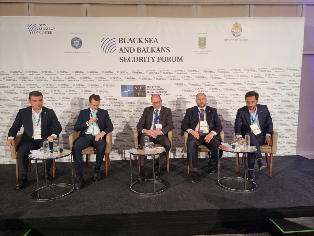 Regional #cooperation is essential to resist Russian manipulations. This was the core of my message at the Black Sea and Balkans #Security Forum. I am grateful to our partners, especially Romania, for all the support provided to the Republic of Moldova.