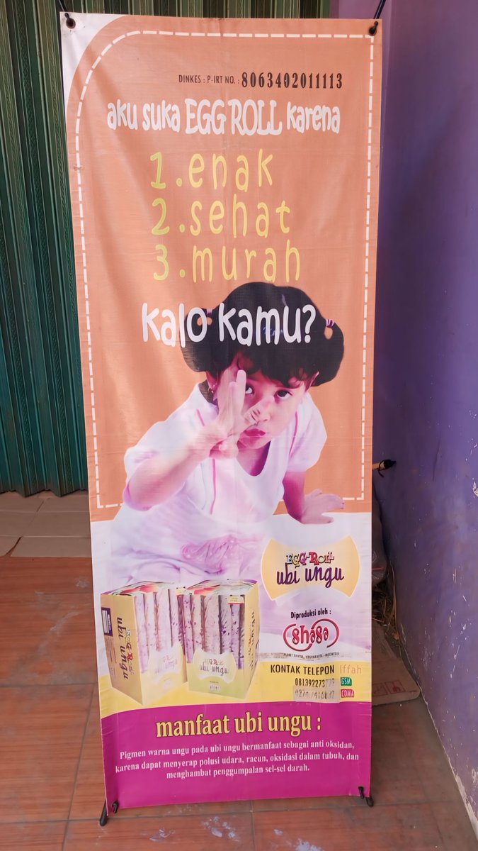 StikesSURGA's tweet photo. Sabtu (18/5) Kepanduan Pramuka @StikesSURGA  berkunjung ke sebuah industri rumah tangga pengolahan ubi ungu dengan produk yang bernama Shasa Egg Roll yg terletak di Pleret, Bantul, Yogyakarta. Kunjungan ini bertujuan untuk menambah wawasan mahasiswa dalam bidang kewirausahaan. https://t.co/svFGzp5u5g
