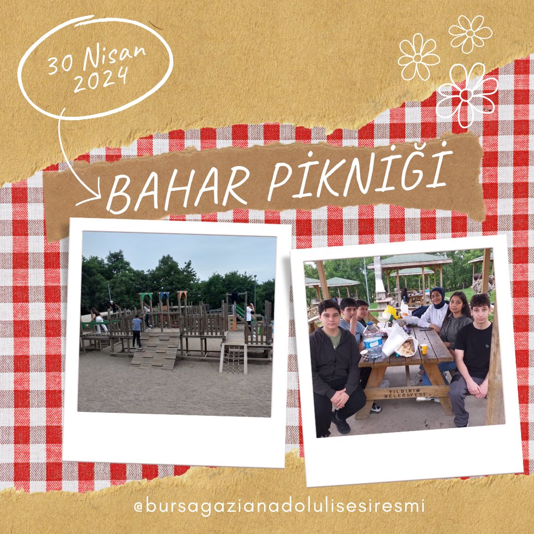 Din Kültürü ve Ahlak Bilgisi dersinden her kademenin kendi arasında yarıştığı bilgi yarışmamızın birinci olan sınıflarıyla bahar pikniği düzenledik. Balaban Mesire Alanına gidilen piknikte keyifli anlar yaşandı. Öğrencilerimiz birinciliğin tadını çıkardılar.