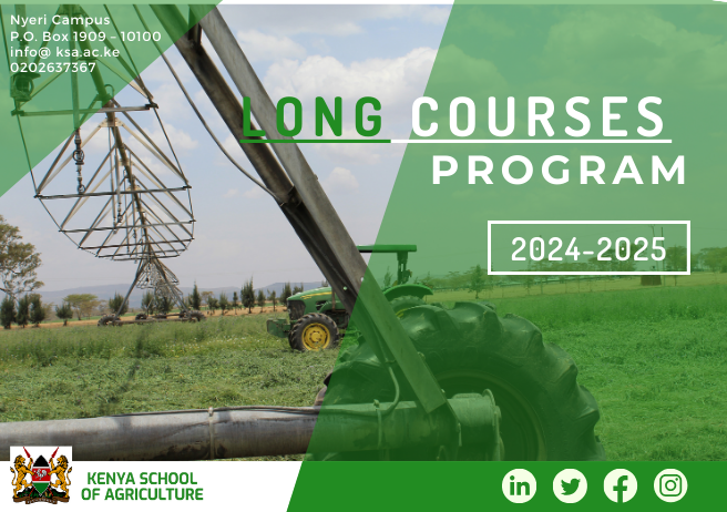 KSA_KEN's tweet photo. September Intake Ongoing.Apply Today to join #Kenya School of #Agriculture  a premier institution under @KilimoKe
#KSA #BETAkilimo  #KUCCPS https://t.co/mke8eTAYdn