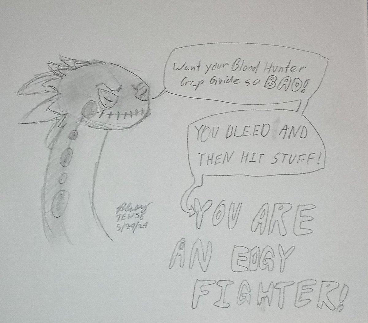 When too many people ask for the homebrew class CG2D&amp;D

<a href="/JoCat105/">JoCat</a> fan art. Hope it's appreciated.