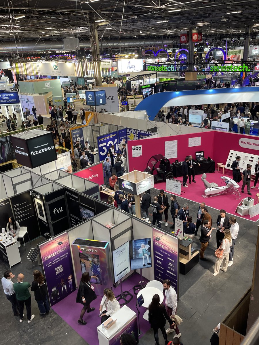 📆 | La 8e édition de <a href="/VivaTech/">VivaTech</a>, l'événement incontournable pour tous les acteurs de l’innovation se déroule à Paris jusqu’à demain 📍  
Une délégation de 10 startups du Limousin est présente, accompagnée par la Communauté <a href="/FrenchTechLim/">La French Tech Limousin</a> et Limoges Métropole  
➡️ Hier après-midi,