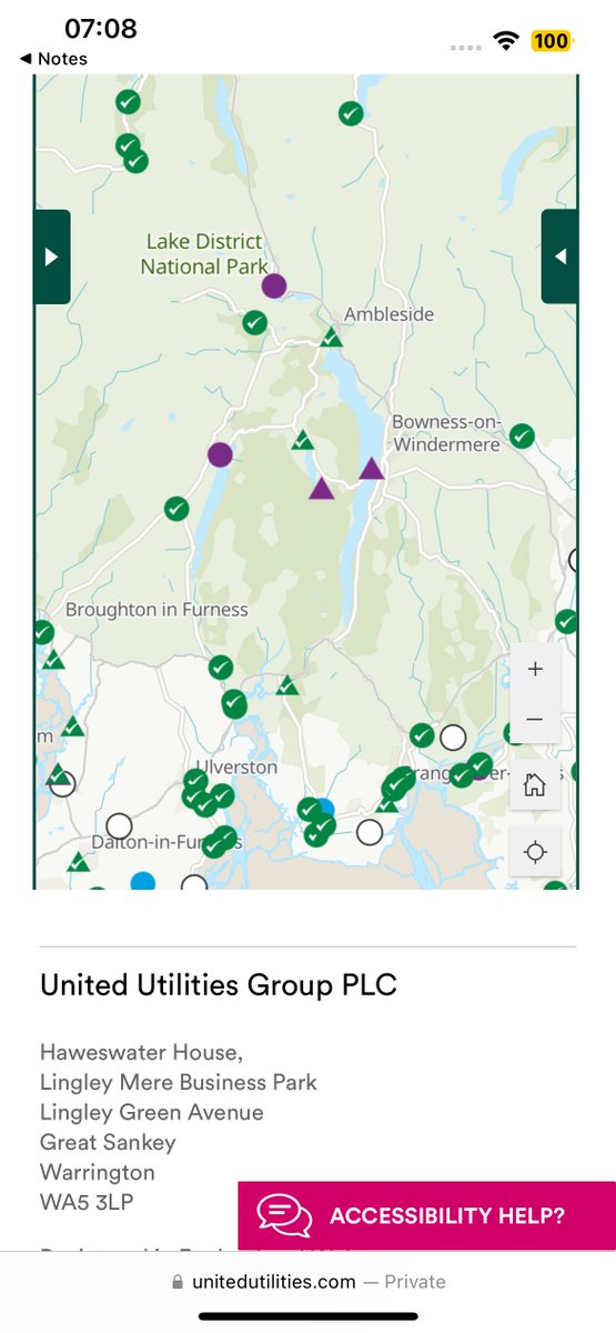 Oh look, in the last 24 hours United Utilities has been dumping sewage into Englands largest lake. Why is this happening ? Because water companies are prioritising dividend return over environmental protection. savewindermere.com So, what are the political parties’