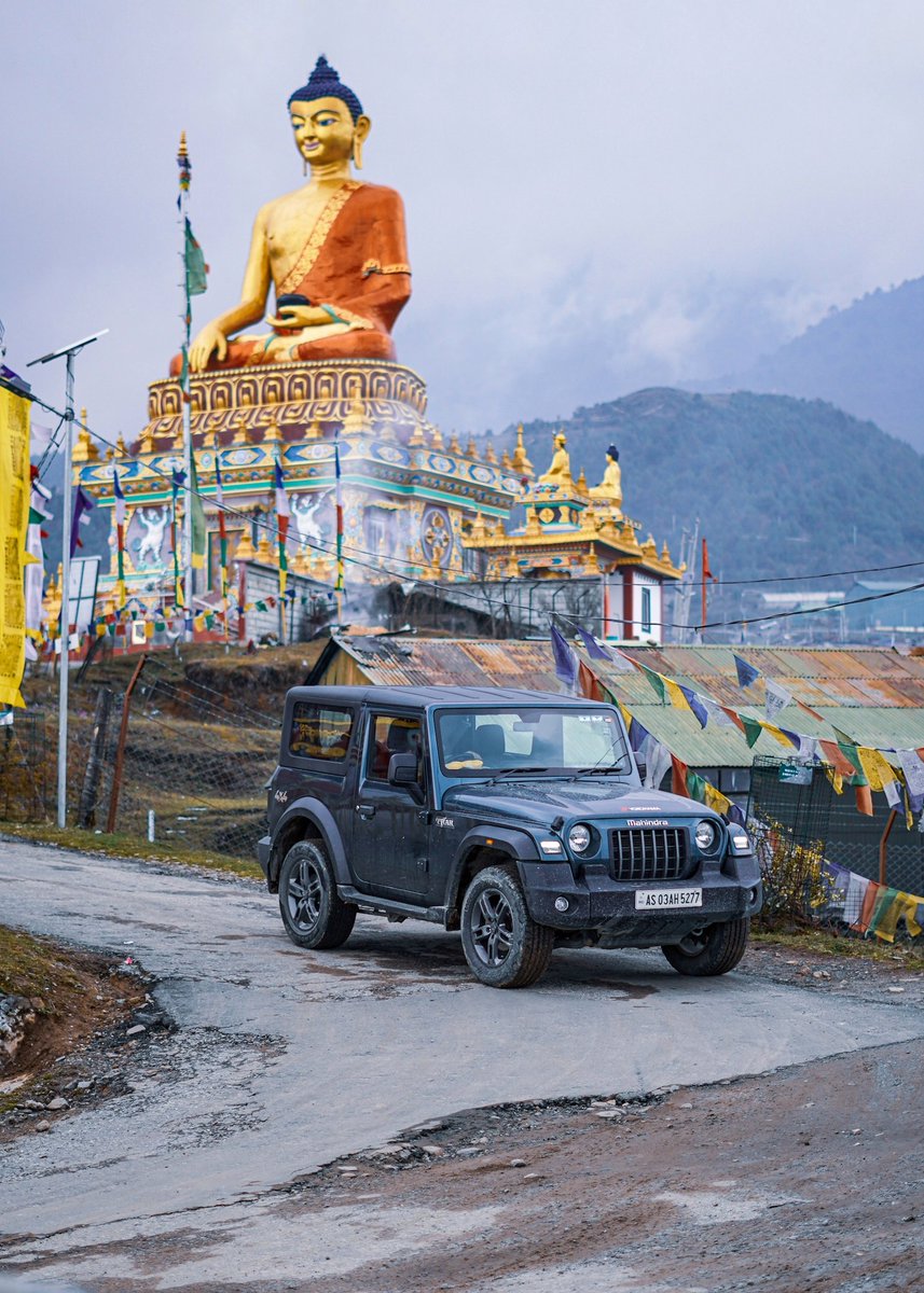 Explore without limits in the Mahindra Thar.
.
.
#mahindra #thar #mahindrathar4X4 #arunachalpradesh #tawang 
<a href="/Mahindra_Auto/">Mahindra Automotive</a> <a href="/anandmahindra/">anand mahindra</a> <a href="/MahindraRise/">Mahindra Group</a> <a href="/MahindraAdvntr/">Mahindra Adventure</a> <a href="/Mahindra_Thar/">Mahindra Thar</a>