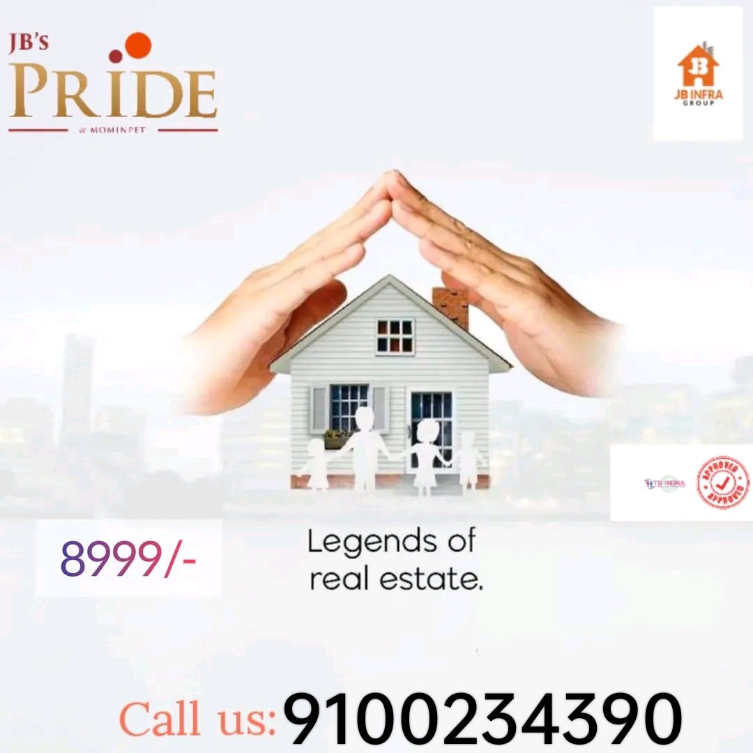 JB_pride24's tweet photo. Mominpet is booming!  Build your dream home on a spacious plot (starting at 220 sq.yds) at JB's Pride, a well-connected DTCP layouts  Contact us today! 
𝐂𝐨𝐧𝐭𝐚𝐜𝐭 𝐮𝐬: 9100234390
#Clubhouse
#iitkandi
#Jbinfra
#ApprovedPlots
#dreamhousegoals
#Sadashivpet https://t.co/b2cuamjxKe