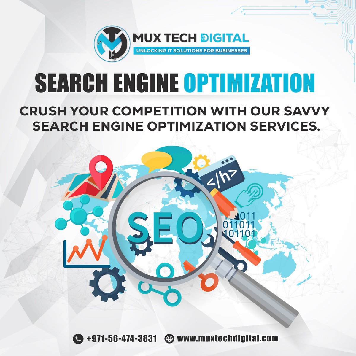 muxtechdigital's tweet photo. Optimize your website with our On-Page SEO techniques, increase ranking with off-page SEO, and improve user experience with our technical SEO expertise. Our experts have a deep knowledge of SEO that could have a noticeable impact on your business.
Website: https://t.co/hWxLdGCTJ5 https://t.co/Wz6VhlEuW7