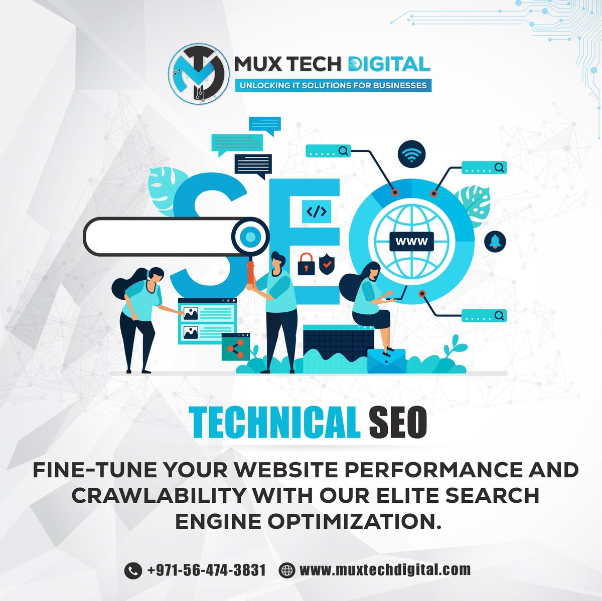 muxtechdigital's tweet photo. Optimize your website with our On-Page SEO techniques, increase ranking with off-page SEO, and improve user experience with our technical SEO expertise. Our experts have a deep knowledge of SEO that could have a noticeable impact on your business.
Website: https://t.co/hWxLdGCTJ5 https://t.co/Wz6VhlEuW7