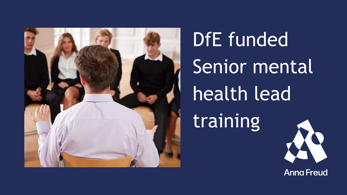 A grant of £1,200 for eligible state-funded #schools & #colleges, from @educationgovuk in England to train a senior mental health lead by 31 March 2025. To implement a whole-school approach to #mentalhealth & #wellbeing orlo.uk/1wBMc #mentalhealthweek @AFNCCF