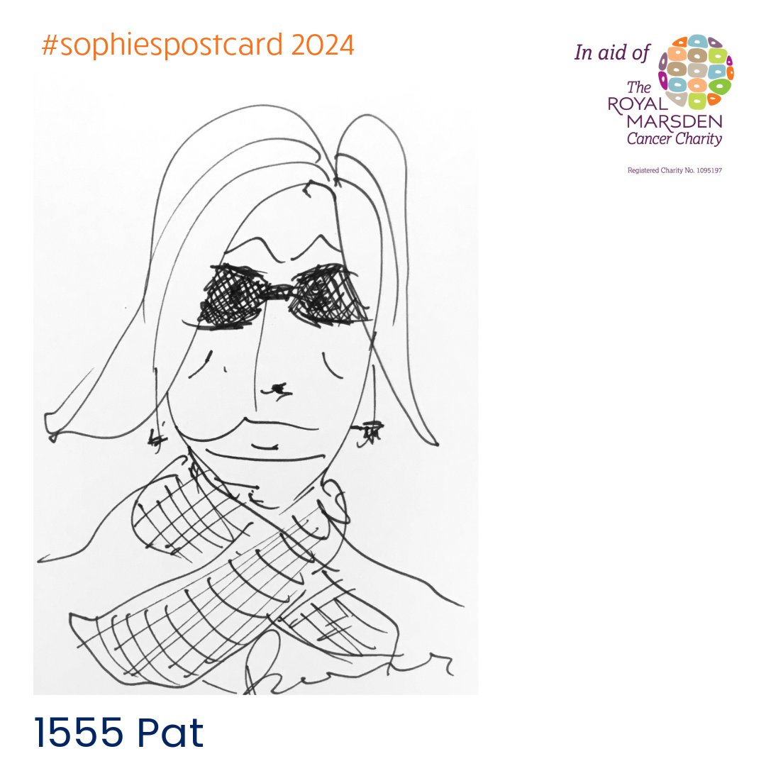 Thanks to the #secretartist who donated this wonderful #sophiespostcard for @royalmarsden Contributing Artist List published 1st June Auction runs for 10 days on eBay & ends Sat 29th / Sun 30th June 2024 Catalogue 2024 available to pre order kck.st/3xXVlYV