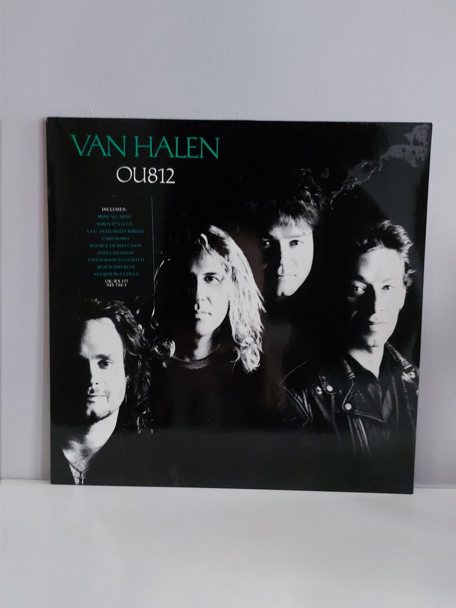 It's mine all mine... #VanHalen released their classic 8th studio album 'OU812' May 24th, 1988.