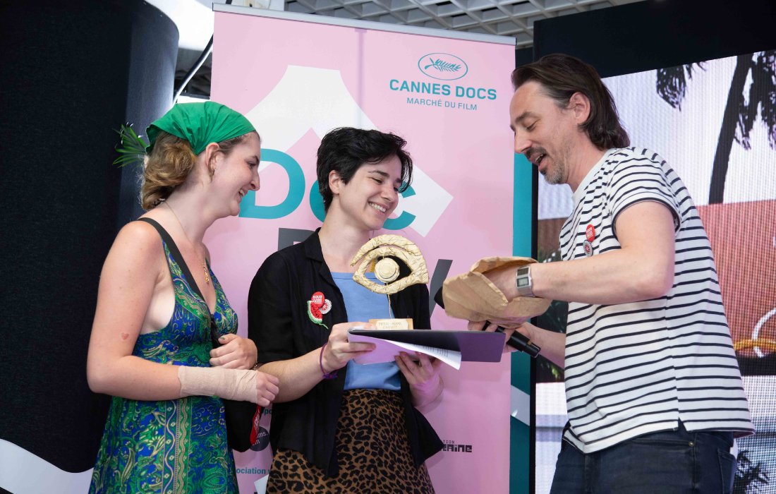 mdf_cannes's tweet photo. Join us in celebrating Pierre-Alexis Chevit's remarkable 🔟-year journey with #CannesDocs! 🎥✨His dedication, passion and support for docs have transformed Cannes Docs into a vibrant home for documentary filmmakers worldwide. 🌍 Thank you Pierre-Alexis! ❤️ https://t.co/WBpmJXNjEm