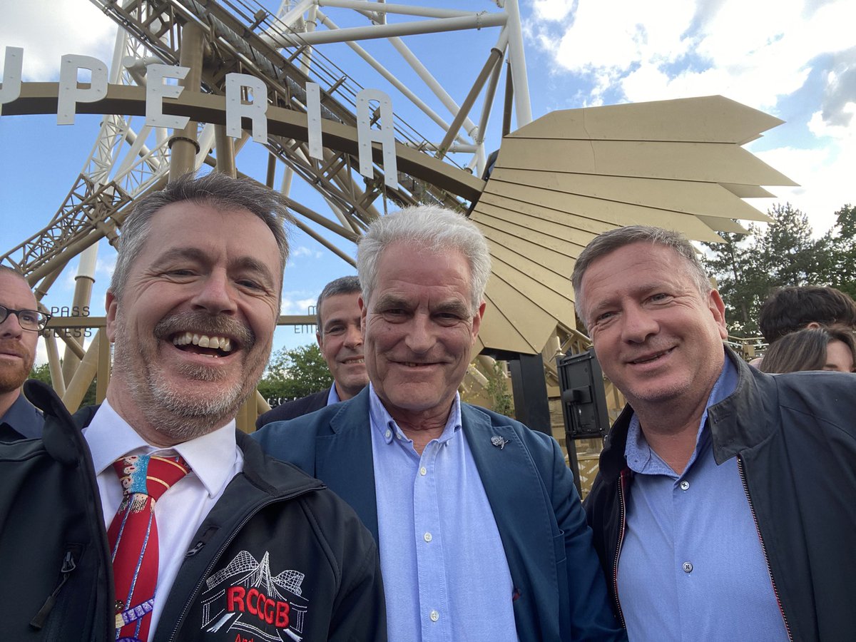 Congratulations to Thorpe Park and Mack Rides on the opening of the excellent Hyperia. I hope it is a great success for all involved. #rccgb #thorpepark #hyperia #Mackrides
