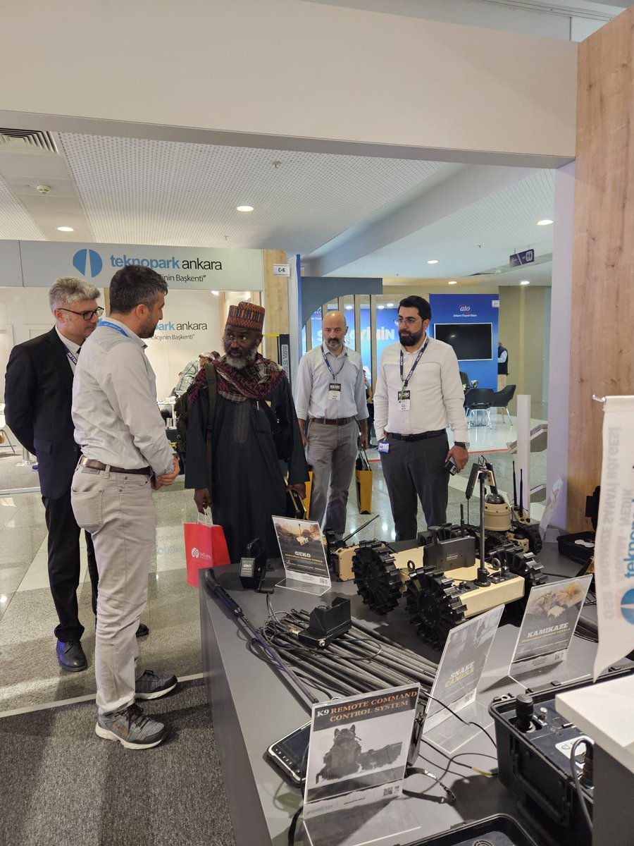 tto_ankara's tweet image. Güvenlik ve Savunma Fuarı #SEDEC 2024’de Teknopark Ankara TTO olarak T.C. Ticaret Bakanlığı desteği yürüttüğümüz Ur-Ge Projemiz kapsamında Alım Heyeti düzenledik. Alım heyeti faaliyetimizin faydalı olduğunu ümit ediyor ve tüm katılımcılara teşekkür ediyoruz.
@TeknoparkAnkara